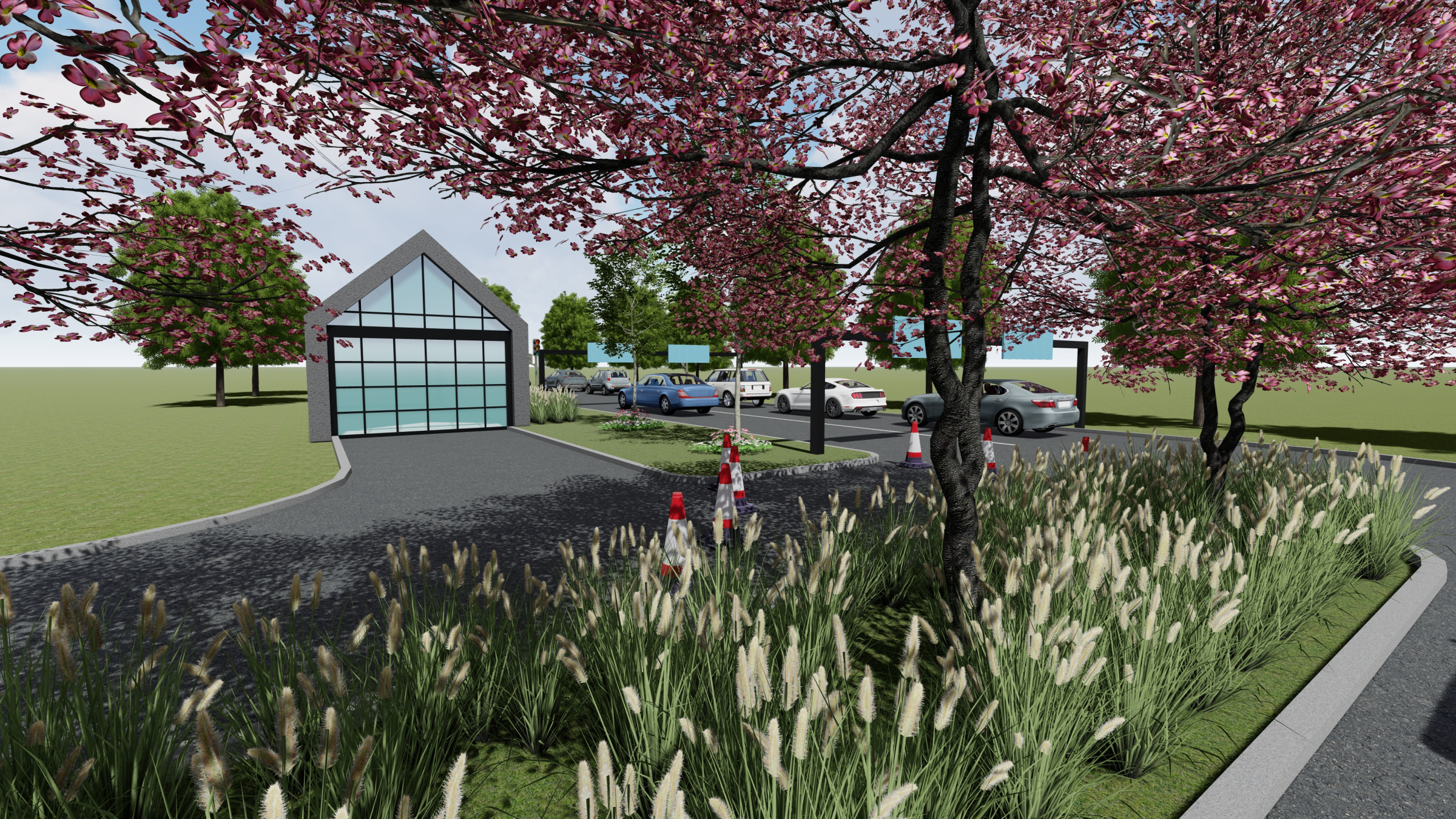 CONCEPT IMAGE 1 – Plaza / Entrance View